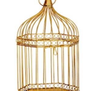 Gold Plated Birds Cage