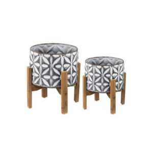 Metal Planter set/2