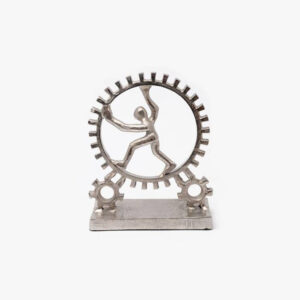 Man Running in Gear